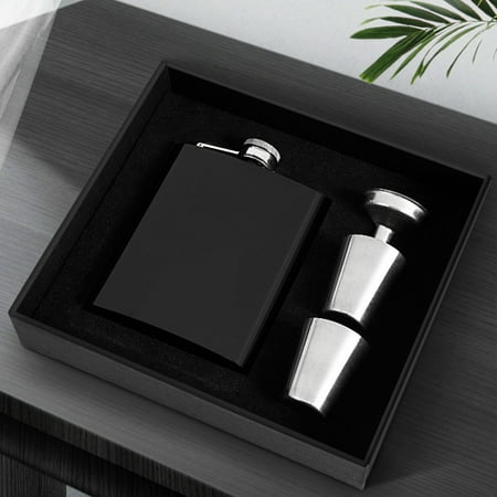 Scale Classic Hip Flask 8 Oz with Funnel Leak Proof Stainless Steel Flask for Liquor for Men Flask Great Gift Brown
Scale Classic Hip Flask 8 Oz with Funnel Leak Proof Stainless Steel Flask for Liquor for Men Flask Great Gift Brown
