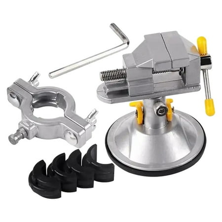 BUYISI 360 Degree Rotatable 0-30mm Adjustable Table Bench Vise for Woodworking Clamping
BUYISI 360 Degree Rotatable 0-30mm Adjustable Table Bench Vise for Woodworking Clamping