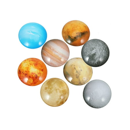 FRCOLOR 10PCS 35mm Planet Series Pattern Crystal Glass Fridge Magnet Fridge DIY Stickers Home Party Decoration Random Pattern
FRCOLOR 10PCS 35mm Planet Series Pattern Crystal Glass Fridge Magnet Fridge DIY Stickers Home Party Decoration Random Pattern