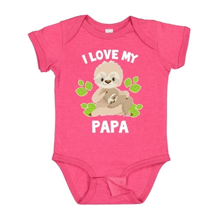 Inktastic Cute Sloth I Love My Papa with Green Leaves Gift Baby Boy or Baby Girl Bodysuit
Inktastic Cute Sloth I Love My Papa with Green Leaves Gift Baby Boy or Baby Girl Bodysuit