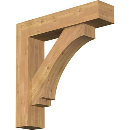 Ekena Millwork 7 1/2 W x 34 D x 34 H Imperial Block Smooth Bracket w/ Offset Brace Western Red Cedar
Ekena Millwork 7 1/2 W x 34 D x 34 H Imperial Block Smooth Bracket w/ Offset Brace Western Red Cedar