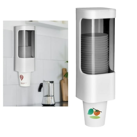 Cup Dispenser Pull Type Water Cooler Cup Holder Fit 3oz - 5oz Small Cups Wall Mount Bathroom Disposable Mouthwash Cups Dispenser with Paste for Home Office Hospital
Cup Dispenser Pull Type Water Cooler Cup Holder Fit 3oz - 5oz Small Cups Wall Mount Bathroom Disposable Mouthwash Cups Dispenser with Paste for Home Office Hospital