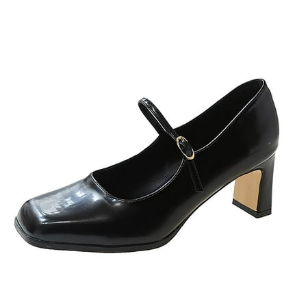 Fsqjgq Business Casual Shoes for Women Comfortable Women Casual Shoes Fashion Square Toe Retro Mary Jane Shoes Comfortable Thick Heel Square Heel Men s Club C 85 Casual Shoes Black 37
Fsqjgq Business Casual Shoes for Women Comfortable Women Casual Shoes Fashion Square Toe Retro Mary Jane Shoes Comfortable Thick Heel Square Heel Men s Club C 85 Casual Shoes Black 37