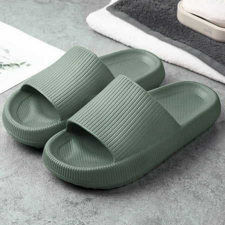 QWZNDZGR Home Slippers Thick Platform Bathroom Cloud Slippers Non-slip Flip Flops Woman Sandals Women Fashion Soft Sole EVA Indoor Slides
QWZNDZGR Home Slippers Thick Platform Bathroom Cloud Slippers Non-slip Flip Flops Woman Sandals Women Fashion Soft Sole EVA Indoor Slides