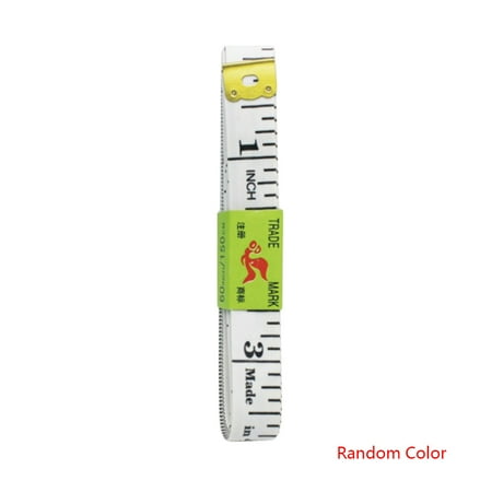 Dual Sided Soft Tape Measure Weight Loss Body Sewing Tailor Cloth Ruler Inches/Centimeters
Dual Sided Soft Tape Measure Weight Loss Body Sewing Tailor Cloth Ruler Inches/Centimeters