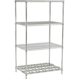 Nexelon Wire Shelving Starter Unit - 1 Dunnage Shelf - 30 W x 18 D x 86 H
Nexelon Wire Shelving Starter Unit - 1 Dunnage Shelf - 30 W x 18 D x 86 H