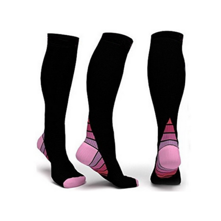 CBD Unisex Compression Socks Calf Shin Leg Running Fitness Stocking (Pink and black)
CBD Unisex Compression Socks Calf Shin Leg Running Fitness Stocking (Pink and black)