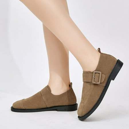 Cathalem Casual Comfy Shoes for Women Leisure Women Suede Solid Color Autumn Thick Sole Comfort Dress Wedge Shoes for Women Brown 7.5
Cathalem Casual Comfy Shoes for Women Leisure Women Suede Solid Color Autumn Thick Sole Comfort Dress Wedge Shoes for Women Brown 7.5