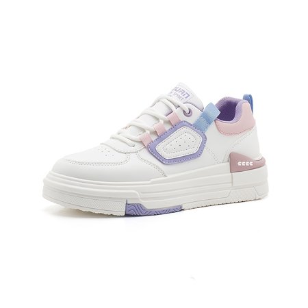 Women s Lightweight Skate Shoes Low Top Lace Up Platform Lightweight Round Toe Sneakers Women s Flat Sneakers