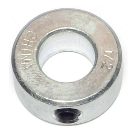 1/2 x 1 x 7/16 Zinc Plated Steel Shaft Collar CLPCR-016 (4 pcs.)