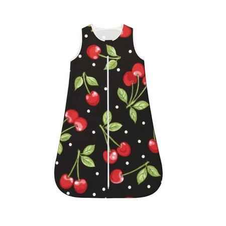 Honeii Sweet Red Cherry Print Unisex Babies Sleepbag Wearable Blanket Baby Sleeveless Sleeping Bag-X-Large
Honeii Sweet Red Cherry Print Unisex Babies Sleepbag Wearable Blanket Baby Sleeveless Sleeping Bag-X-Large
