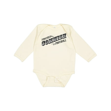Inktastic Fantasy Football Commish in Black Text Gift Baby Boy or Baby Girl Long Sleeve Bodysuit
Inktastic Fantasy Football Commish in Black Text Gift Baby Boy or Baby Girl Long Sleeve Bodysuit