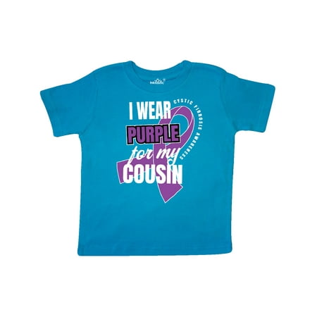 Inktastic I Wear Purple For My Cousin Cystic Fibrosis Awareness Gift Toddler Boy or Toddler Girl T-Shirt
Inktastic I Wear Purple For My Cousin Cystic Fibrosis Awareness Gift Toddler Boy or Toddler Girl T-Shirt
