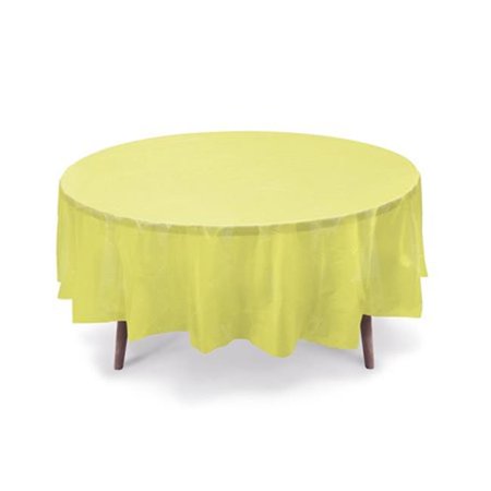 TCRH-YEL-6 Round Table Cover Yellow - Case of 19