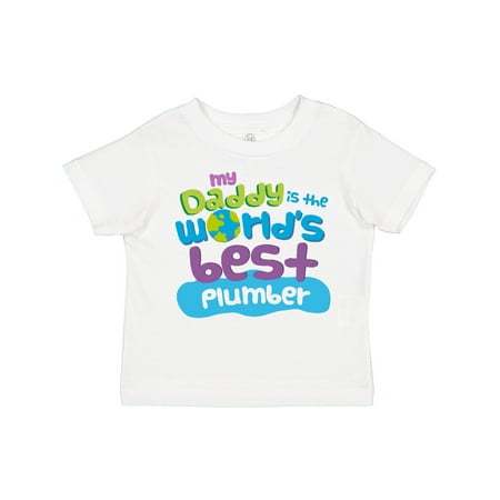 Inktastic My Daddy is the World’s Best Plumber Gift Toddler Boy or Toddler Girl T-Shirt
Inktastic My Daddy is the World’s Best Plumber Gift Toddler Boy or Toddler Girl T-Shirt