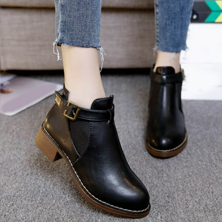 ZMHEGW Women Boots Autumn And Winter Ankle Round Toe Low Heel Buckle Short Plus Size h Warm Comt Solid Color Simple Style Boots Shoes
ZMHEGW Women Boots Autumn And Winter Ankle Round Toe Low Heel Buckle Short Plus Size h Warm Comt Solid Color Simple Style Boots Shoes