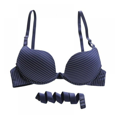 Women s Wavy Striped U-shaped Gathered Bra One-piece Seamless 3/4 Cup Gathered Bra
Women s Wavy Striped U-shaped Gathered Bra One-piece Seamless 3/4 Cup Gathered Bra