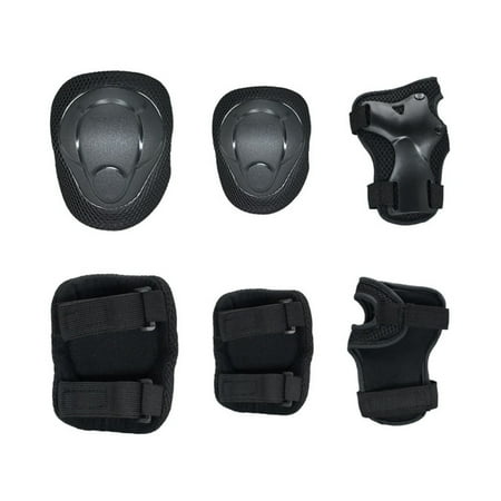 Knee Pads for Kids Kids Protective Gear Elbow and Knee Pads with Wrist Guard 6 in 1 Set for Skating Cycling Bike Rollerblading Scooter-Black 
Knee Pads for Kids Kids Protective Gear Elbow and Knee Pads with Wrist Guard 6 in 1 Set for Skating Cycling Bike Rollerblading Scooter-Black