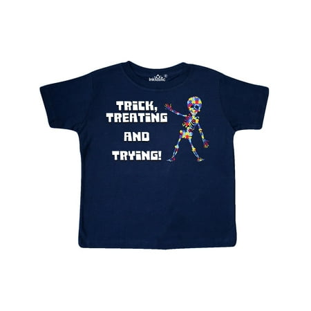 Inktastic Trick Treating and Trying Autism Awareness with Zombie Gift Toddler Boy or Toddler Girl T-Shirt
Inktastic Trick Treating and Trying Autism Awareness with Zombie Gift Toddler Boy or Toddler Girl T-Shirt