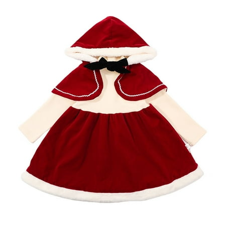 Odeerbi Girls Christmas Dress Toddler Girls Clothes Young Children With Clothes Soft Warm Pajamas Role Play Holiday Birthday Gift Red 4-5 Years
Odeerbi Girls Christmas Dress Toddler Girls Clothes Young Children With Clothes Soft Warm Pajamas Role Play Holiday Birthday Gift Red 4-5 Years