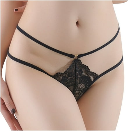 Lingerie For Women Underwear Women Thongs Panties Ladies Hollow Out Low Waist Lace Panties Black L
Lingerie For Women Underwear Women Thongs Panties Ladies Hollow Out Low Waist Lace Panties Black L