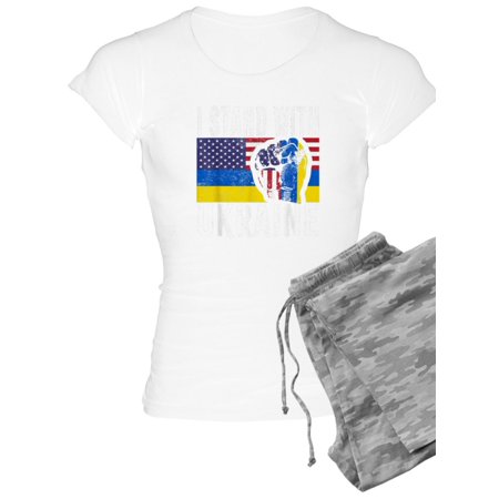 CafePress - I Stand With Ukraine Flag American Flag Su Pajamas - Women s Light Pajamas
CafePress - I Stand With Ukraine Flag American Flag Su Pajamas - Women s Light Pajamas