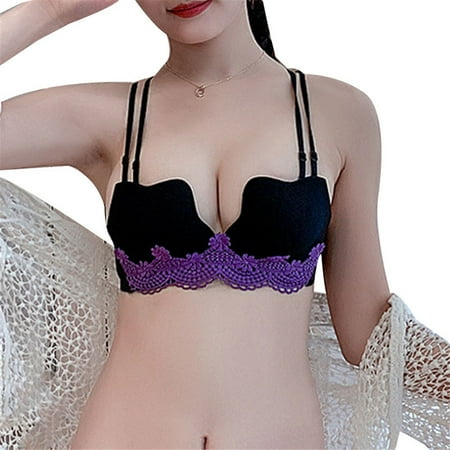 Women Push Up Flower Underwire Sexy Soft Gather Brassiere Wire-Free Bra Underwear Beautiful Back
Women Push Up Flower Underwire Sexy Soft Gather Brassiere Wire-Free Bra Underwear Beautiful Back