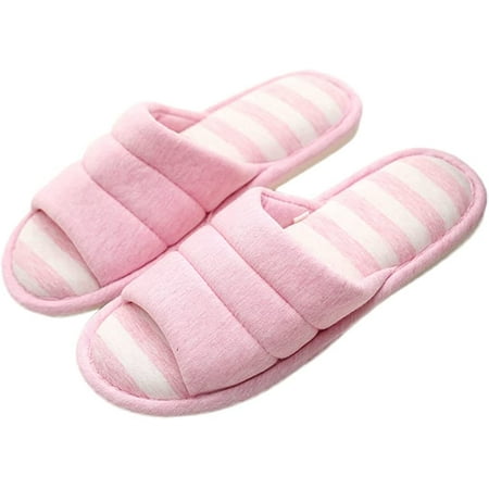 DanceeMangoo Open Toe Slippers for Women and Men Soft Indoor Cotton Bedroom Home Slipper Anti-Slip Shoes
DanceeMangoo Open Toe Slippers for Women and Men Soft Indoor Cotton Bedroom Home Slipper Anti-Slip Shoes
