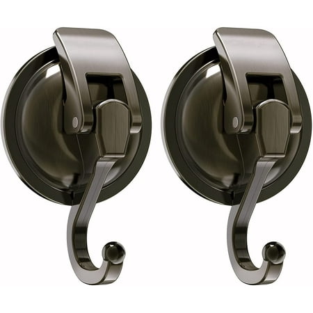 Heavy Duty Vacuum Suction Cup Hooks (2Pack) for Shower Glass Window Kitchen&Bathroom&Restroom Organization Green Bronze.
Heavy Duty Vacuum Suction Cup Hooks (2Pack) for Shower Glass Window Kitchen&Bathroom&Restroom Organization Green Bronze.