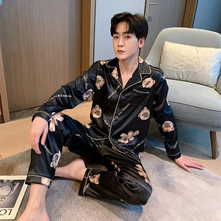 QWZNDZGR Winter Silk Satin Couples Pajamas For Men Women Long sleeve Sleepwear Sleep Tops Men s Pjs Couple Home Clothes Suits Pajama Sets
QWZNDZGR Winter Silk Satin Couples Pajamas For Men Women Long sleeve Sleepwear Sleep Tops Men s Pjs Couple Home Clothes Suits Pajama Sets