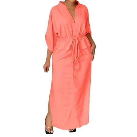koaiezne Casual Shirtdress For Womens Notched V Neck Stand Collar Button Down Belted Dresses Girl Dresses Evening Maternity Gowns
koaiezne Casual Shirtdress For Womens Notched V Neck Stand Collar Button Down Belted Dresses Girl Dresses Evening Maternity Gowns