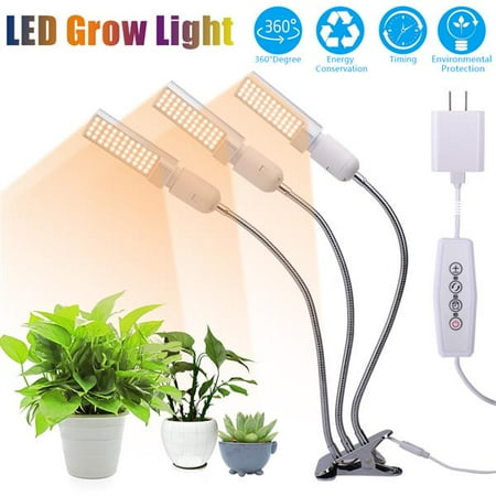 Dimmable Three-head Flat Clip Corn Plant Light Full Spectrum Warm White 3000K 132LED Silver (Actual Power 20W)
Dimmable Three-head Flat Clip Corn Plant Light Full Spectrum Warm White 3000K 132LED Silver (Actual Power 20W)
