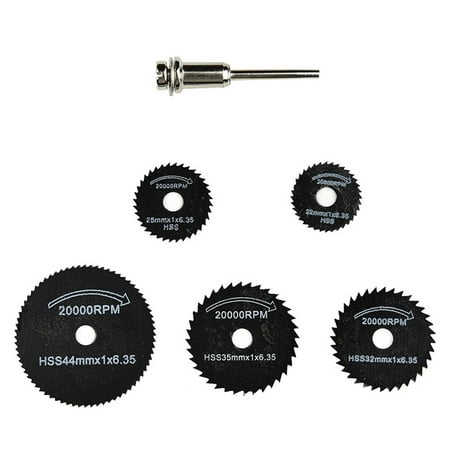 HANUUAZ Clearance! Metal for Circular Woodworking Saw 6Pcs Discs Cutting Faucets (Black)
HANUUAZ Clearance! Metal for Circular Woodworking Saw 6Pcs Discs Cutting Faucets (Black)