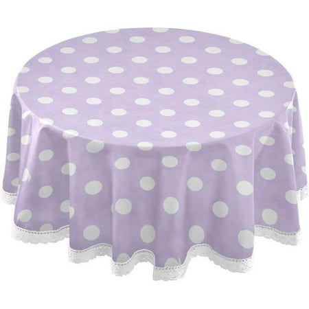 Hyjoy 60 Polka Dot Round Tablecloth Waterproof Tablecloth Stain Resistant and Wrinkle Decorative Patio Table Cloths for Kitchen Dinning Room Party Home Garden Picnic
Hyjoy 60 Polka Dot Round Tablecloth Waterproof Tablecloth Stain Resistant and Wrinkle Decorative Patio Table Cloths for Kitchen Dinning Room Party Home Garden Picnic