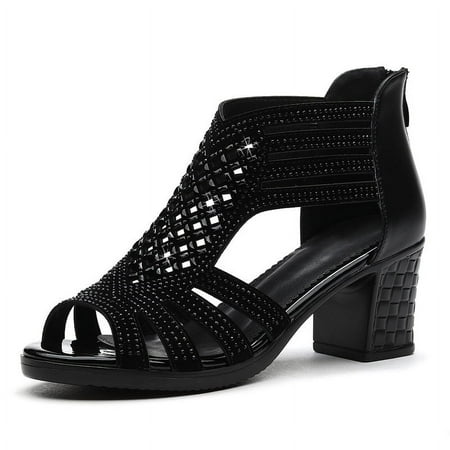 Women Wedge Rhinestone Sandals Ladies Vintage Crystal Hollow Out Open Toe Summer Sandals Shoes
Women Wedge Rhinestone Sandals Ladies Vintage Crystal Hollow Out Open Toe Summer Sandals Shoes