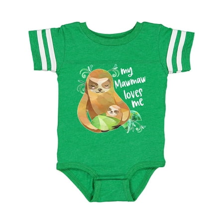 Inktastic My Mawmaw Loves Me Cute Sloth and Baby Gift Baby Boy or Baby Girl Bodysuit
Inktastic My Mawmaw Loves Me Cute Sloth and Baby Gift Baby Boy or Baby Girl Bodysuit