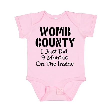 Inktastic Womb County I Just Did 9 Months on the Inside Gift Baby Boy or Baby Girl Bodysuit
Inktastic Womb County I Just Did 9 Months on the Inside Gift Baby Boy or Baby Girl Bodysuit