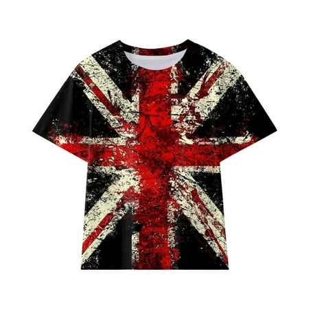 BSDHBS Shirts for Kids Round Neck Short Sleeve Graphic Printed Boys and Girls Pullover Top Black Size 130
BSDHBS Shirts for Kids Round Neck Short Sleeve Graphic Printed Boys and Girls Pullover Top Black Size 130