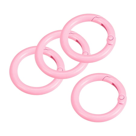 Uxcell Round Spring O Rings 27mm/ 1.06 Trigger Buckle Snap Carbon Steel Pink 4 Pack
Uxcell Round Spring O Rings 27mm/ 1.06 Trigger Buckle Snap Carbon Steel Pink 4 Pack