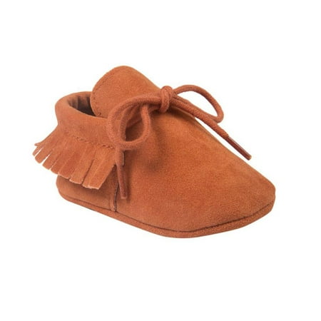 Baby Boys Girls Moccasins Sneakers Soft Sole Tassels Prewalker Anti-Slip Shoes