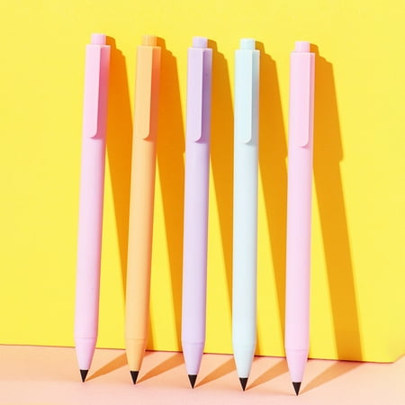 Riguas 5Pcs HB Unlimited Writing Pen Inkless No Sharpening School Stationery Sketch Painting Tool School Supplies
Riguas 5Pcs HB Unlimited Writing Pen Inkless No Sharpening School Stationery Sketch Painting Tool School Supplies