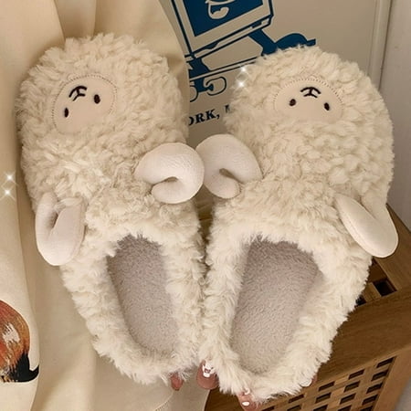 CoCopeanut Upgrate Cute Animal Slipper For Women Girls Kawaii Fluffy Winter Warm Slippers Woman Cartoon Milk Cow House Slippers Funny Shoes
CoCopeanut Upgrate Cute Animal Slipper For Women Girls Kawaii Fluffy Winter Warm Slippers Woman Cartoon Milk Cow House Slippers Funny Shoes