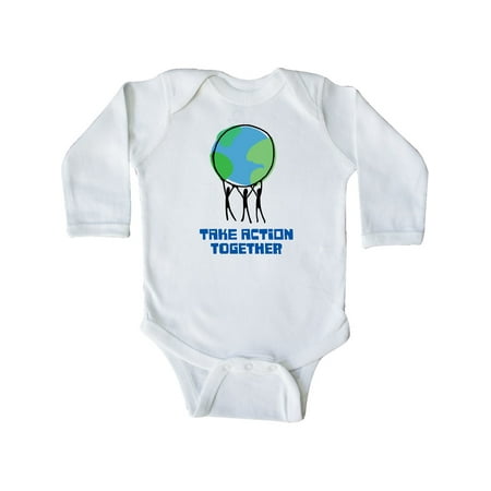 Inktastic Take Action Together Save the Planet Gift Baby Boy or Baby Girl Long Sleeve Bodysuit
Inktastic Take Action Together Save the Planet Gift Baby Boy or Baby Girl Long Sleeve Bodysuit