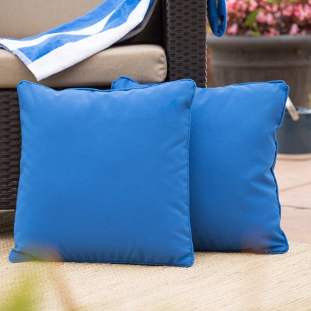 Coronado Outdoor Square Water Resistant Pillow - Set of 2