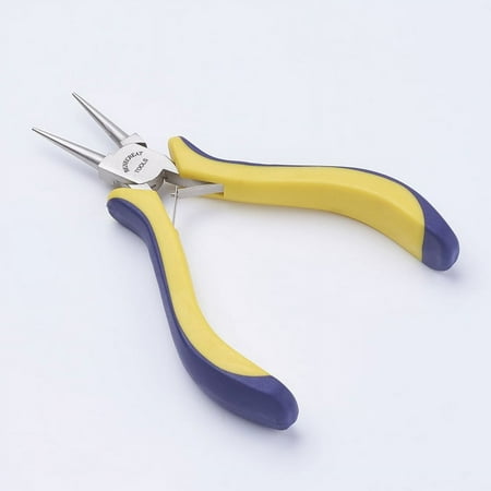 1pc 45# Carbon Steel Round Nose Pliers Hand Tools Ferronickel Stainless Steel Color 12.1x8.6x1.7cm
1pc 45# Carbon Steel Round Nose Pliers Hand Tools Ferronickel Stainless Steel Color 12.1x8.6x1.7cm