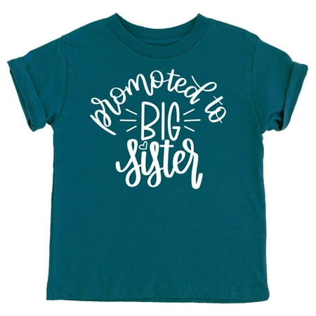 Olive Loves Apple Promoted to Big Sister Announcement T-Shirt for Baby and Toddler Girls Sibling Outfits Oceanside Shirt 2T
Olive Loves Apple Promoted to Big Sister Announcement T-Shirt for Baby and Toddler Girls Sibling Outfits Oceanside Shirt 2T