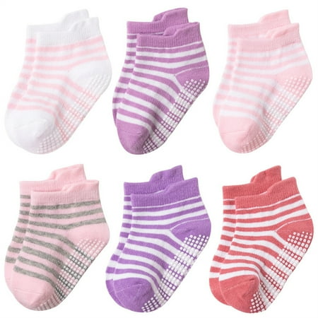 VOOPET 6Pairs/lot Soft Anti-slip Ankle Socks With Grip For Baby Toddler Kids Boys Girls
VOOPET 6Pairs/lot Soft Anti-slip Ankle Socks With Grip For Baby Toddler Kids Boys Girls