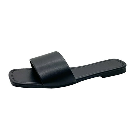 Wiueurtly Fashion Summer Women Slippers Flat Lightweight Solid Color Open Toe Casual Comfortable Beach Memory Foam Flip Flops Slippers for Women Slides Booties for Women
Wiueurtly Fashion Summer Women Slippers Flat Lightweight Solid Color Open Toe Casual Comfortable Beach Memory Foam Flip Flops Slippers for Women Slides Booties for Women