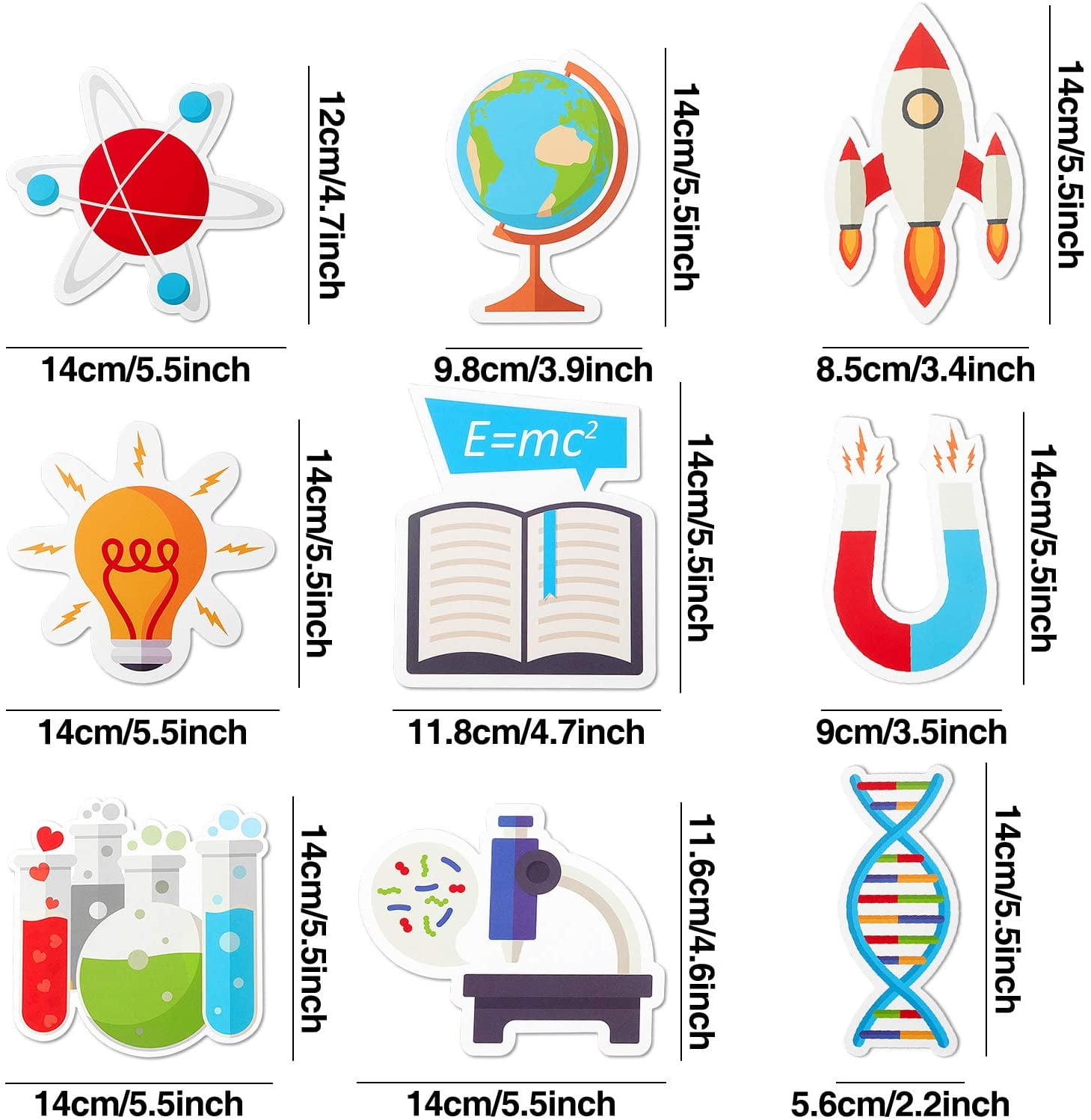 Pieces Science Cut Outs Science Lab Accents Mix Versatile Science