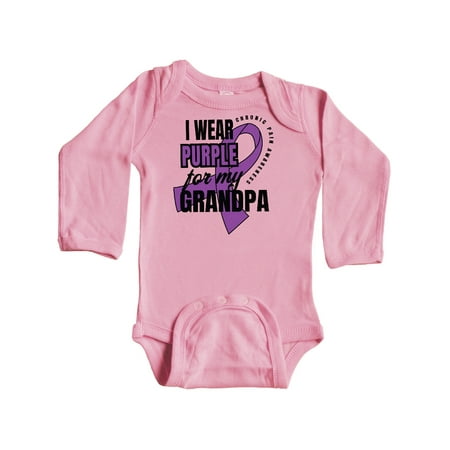Inktastic Chronic Pain I Wear Purple For My Grandpa Gift Baby Boy or Baby Girl Long Sleeve Bodysuit
Inktastic Chronic Pain I Wear Purple For My Grandpa Gift Baby Boy or Baby Girl Long Sleeve Bodysuit